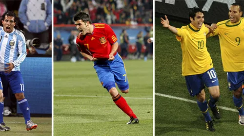 Messi, Robinho sau Villa la București?** Sandu: „Vreau un amical cu Argentina, Brazilia sau Spania”