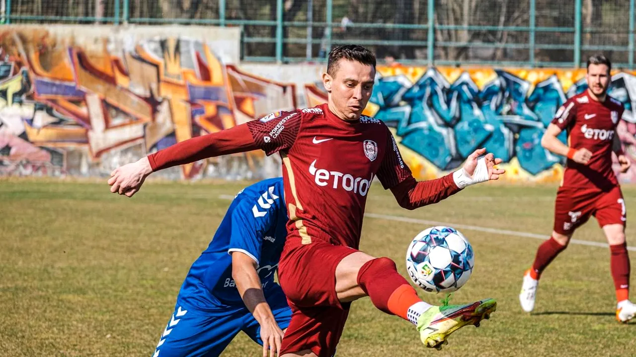 CFR Cluj, spectacol total și victorie cu 4-0! Marko Dugandzic, hat-trick superb pentru campioana României