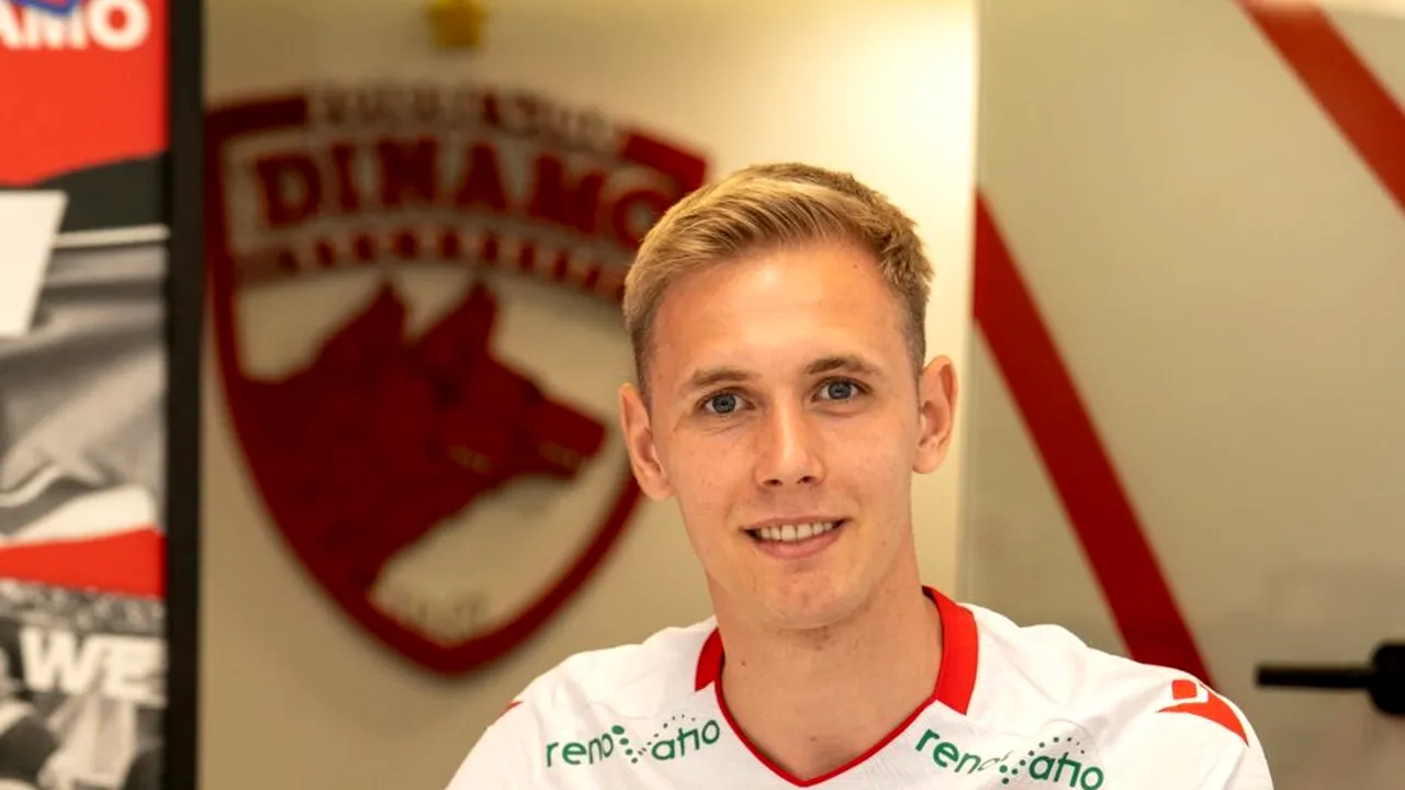 Noul jucător al lui Dinamo, reacție fabuloasă după ce a semnat: „Doamne, unde am ajuns!”