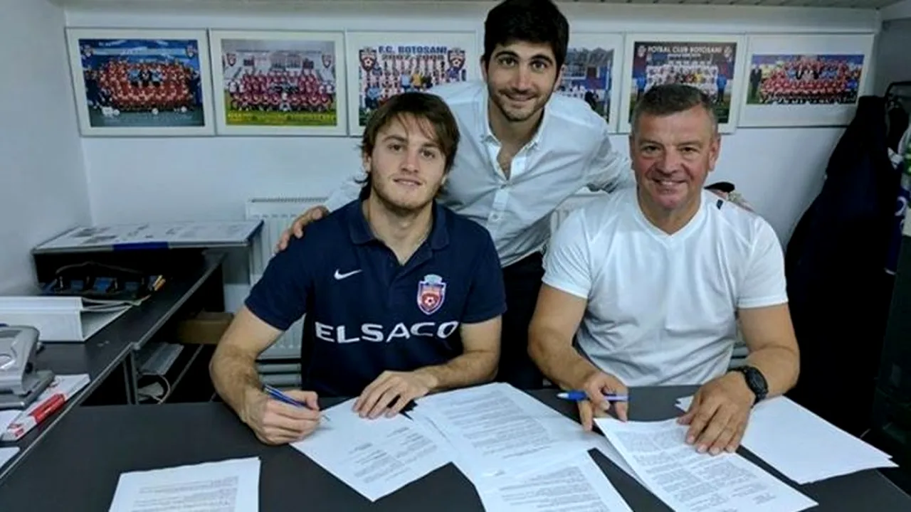 Argentinianul Esteban Ciaccheri a semnat cu FC Botoșani