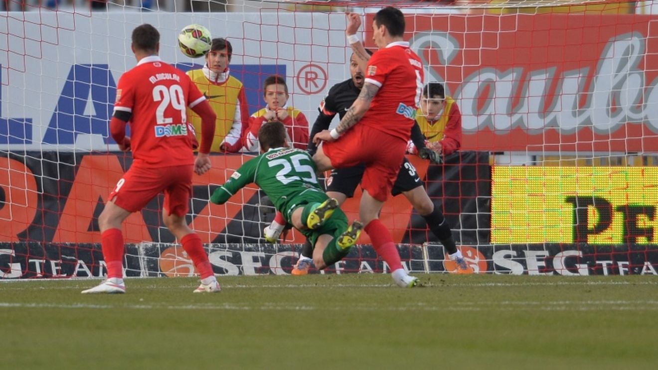 Că așa-i în tenis! Echipa lui Stoican, umilită de maghiari: Debrecen - Dinamo 6-0. Greșeli în lanț ale apărării dinamoviste