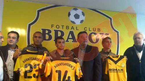 FOTO** Cardoso, Toloza și Distefano, prezentați oficial de FC Brașov