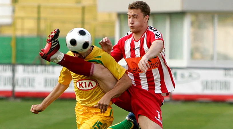 Opt fotbaliști de la Oțelul** împrumutați în Liga a II-a
