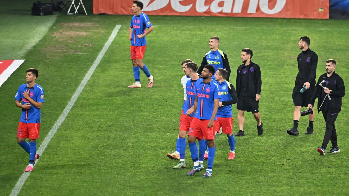 Prima reacție a lui Gigi Becali după ce a văzut ce au făcut fotbaliștii săi pe teren, după ce arbitrul Vidican a fluierat finalul meciului FCSB - Petrolul Ploiești 1-1