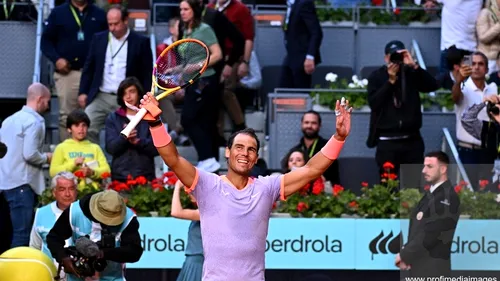 Suma fabuloasă pe care a câştigat-o Rafael Nadal pe terenul de tenis