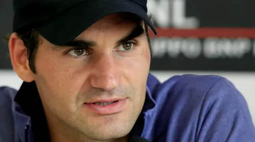 Federer: „Sunt motivat să joc bine la Roma”