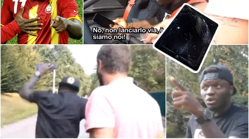 VIDEO | „Îți aduci aminte că îți plăcea ciocanul meu!?”. Farsa TV cu tentă homosexuală care l-a scos din minți pe Muntari. Cum a scăpat prezentatorul de furia ghanezului