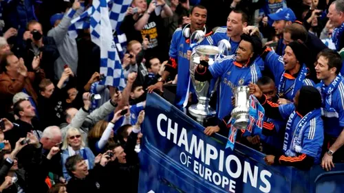FOTO** Parada victoriei pentru jucătorii lui Chelsea, după victoria din finala Ligii