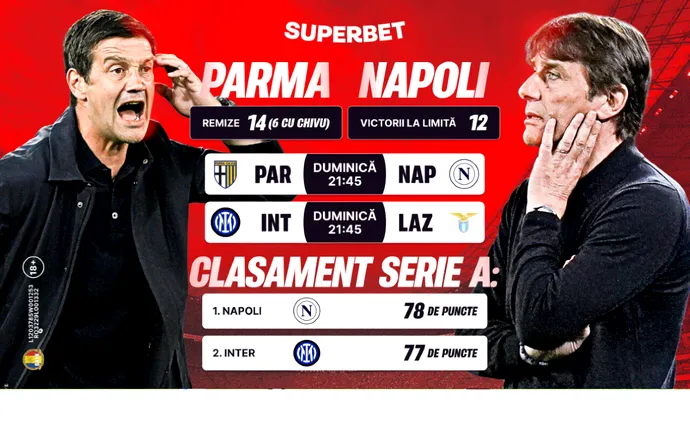 Final încins în Serie A! Cote și calcule pentru lupta pentru Scudetto