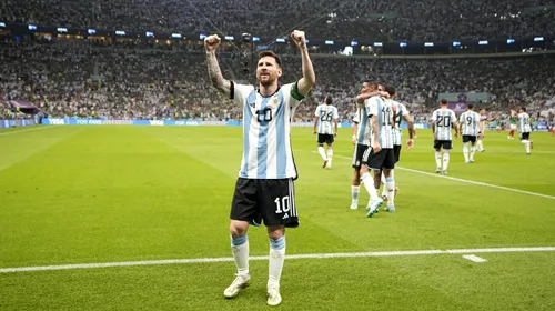 Presa internațională, în extaz după victoria Argentinei cu Mexic. „Messi plantează o floare în deșert!”/ „A scos echipa din comă”