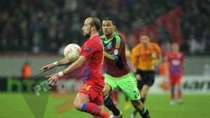 Latovlevici, eroul Stelei din meciul cu Ajax:** "Reghe ne-a făcut să plângem înainte de meci!" VIDEO Imaginile care i-au emoționat până la lacrimi pe steliști