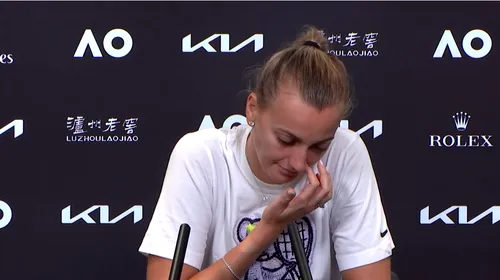 Petra Kvitova s-a blocat după ce a fost învinsă din nou de Sorana Cîrstea la Australian Open: „Tot ea te-a bătut și anul trecut!?” Moment confuz la conferința de presă