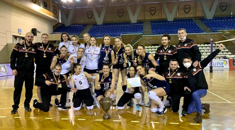 CSM Volei Alba Blaj a câștigat Cupa României la volei feminin! A treilea trofeu obținut în ultimii 5 ani