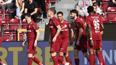 CFR Cluj - Gloria Buzău 6-0, în etapa cu numărul 30 din Superliga. Echipa lui Nelu Varga, ploaie de goluri cu ultima clasată