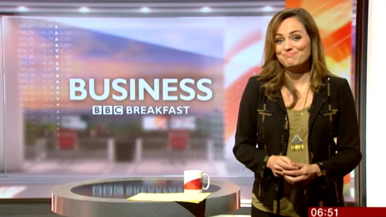 VIDEO Această prezentatoare BBC a intrat în travaliu imediat după ce a prezentat o știre în direct
