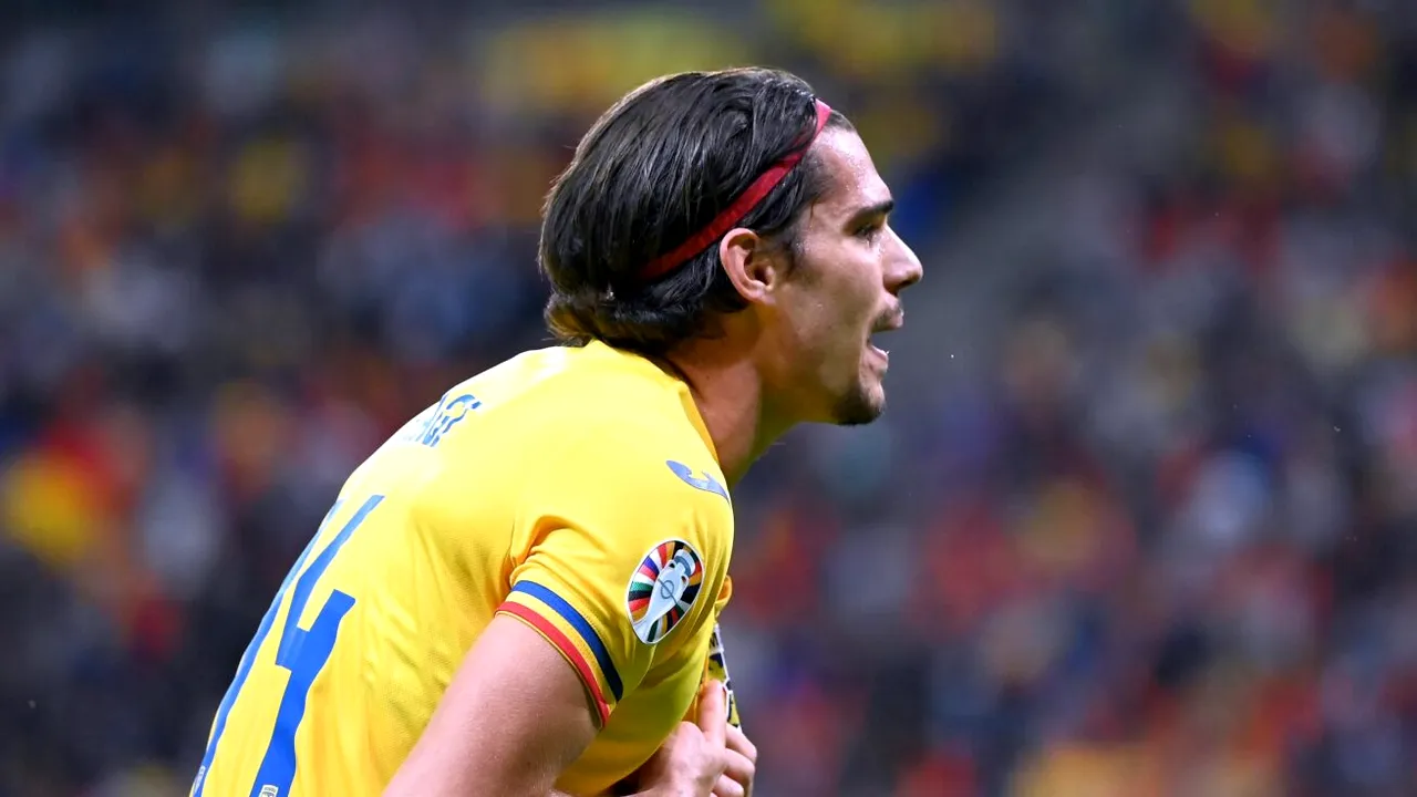 Ianis Hagi a explicat mesajul transmis după golul marcat în România - Andorra: „Murim pentru acest tricou!”