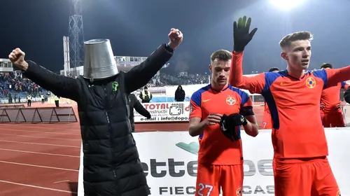Mihai Stoica, ironizat după ce și-a pus găleata în cap după FC Argeș – FCSB: „Faceți dovada că e el! Ridicați-i capacul!” | VIDEO EXCLUSIV ProSport Live