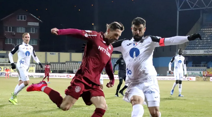 GAZ METAN - CFR CLUJ 0-0 | Edi Iordănescu îl încurcă Dan Petrescu! Doar remiză pentru campioană la Mediaș, iar un om de bază va rata meciul cu FCSB | GALERIE FOTO