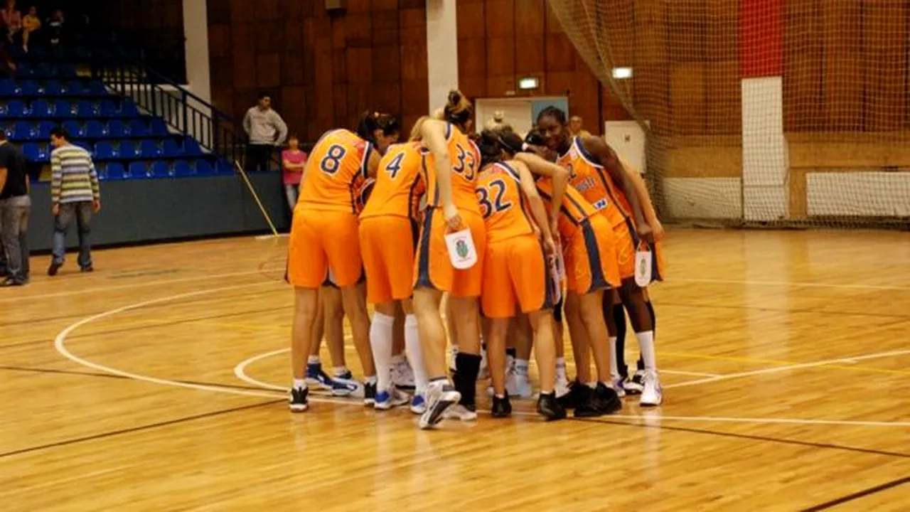 Sportul Studențesc-MCM Târgoviște, scor 49-108, în Divizia A la baschet feminin