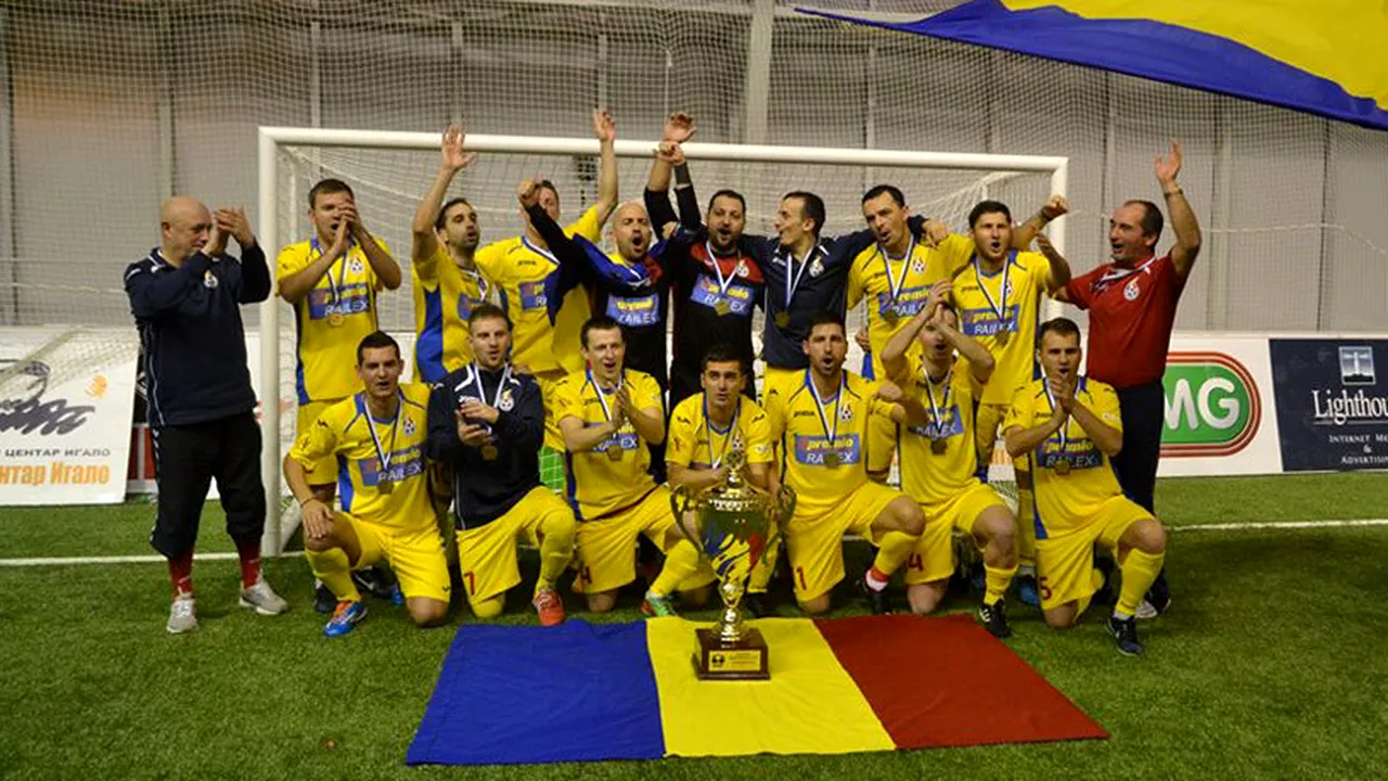 Minifotbalul va fi premiat în cadrul Galei Fotbalului Românesc
