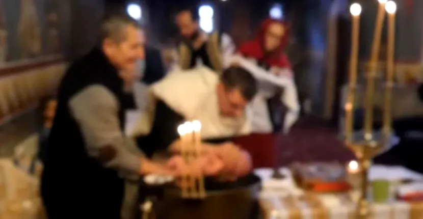 Imagini șocante din timpul botezului în urma căruia un bebeluș a murit! Ce a făcut preotul – VIDEO