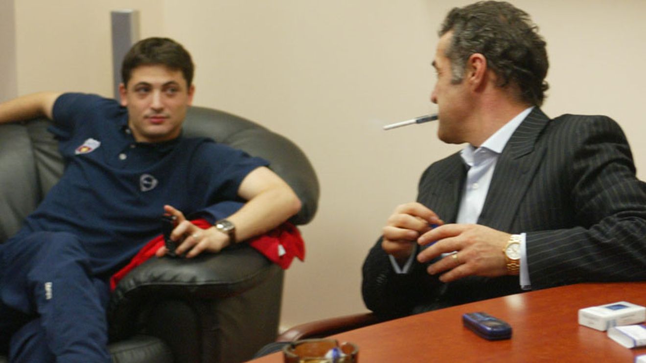 Rădoi: "Nașule, să nu trimită ăia Poliția!" Becali: "Risc, dacă căcăcioșii ăia nu sunt în stare să facă egal cu Dinamo!"