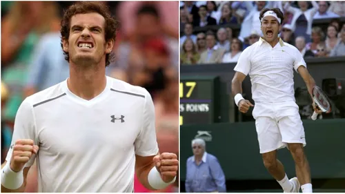 S-au stabilit semifinalele de la Wimbledon! Cu cine se vor duela marii favoriți Andy Murray și Roger Federer