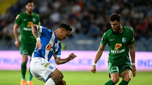 Universitatea Craiova - Farul Constanța 4-3. Primul eșec al lui Gică Hagi în acest sezon, după o partidă nebună, în care oltenii au revenit de la 1-3!