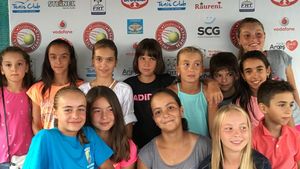 Exemplu în sportul alb. Gest nobil la Curtea de Argeș, la trofeul "Victor Hănescu"