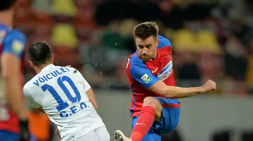 LIVE BLOG |  Steaua – Pandurii 3-1. Super gol al lui Mihai Pintilii, Enache face „dubla” din penalty. Man lovește bara