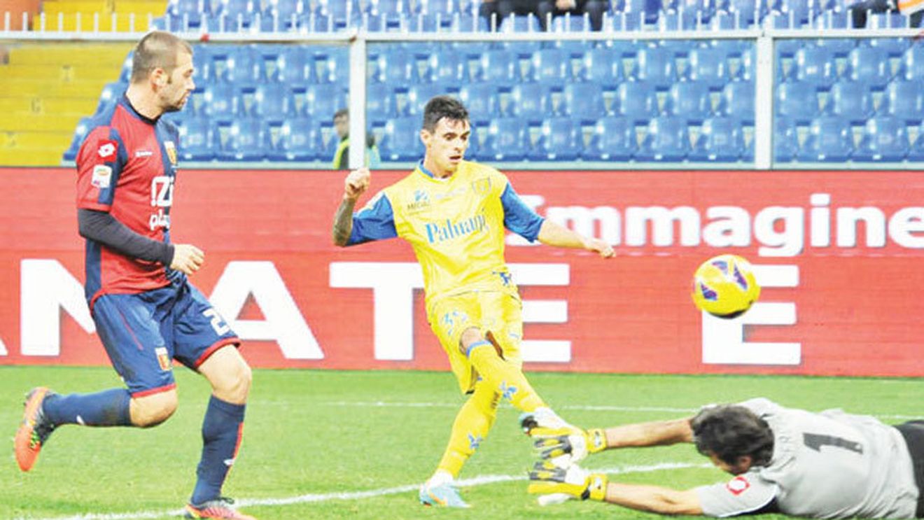 Adrian Stoian a marcat un gol pentru FC Crotone în Serie B