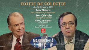 Marius Tucă Show - Ediţie de colecţie începe marți, 22 august, de la ora 20.00, pe gândul.ro