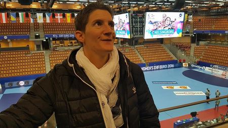 A venit să ia "lecții" la România - Norvegia. Raphaelle Tervel: "Ambros Martin se ocupă de absolut tot la echipă. Când e vorba de seriozitate e foarte riguros, când e vorba de distracție, e înțelegător"
