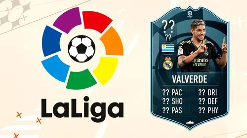 Ce card Player Of The Month a primit Federico Valverde din partea EA Sports. Atributele sunt fantastice!
