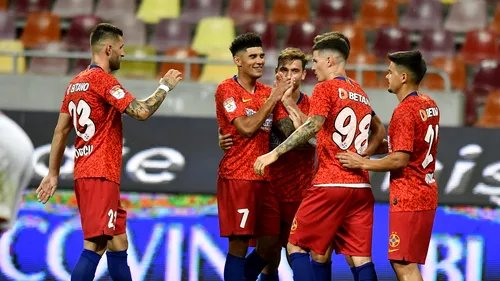 FCSB – FC Shirak 3-0 | În sfârșit, o calificare mai lejeră! Roș-albaștrii merg în turul 2 din Europa League, după o primă repriză cu mici emoții! Pe cine pot întâlni elevii lui Petrea mai departe