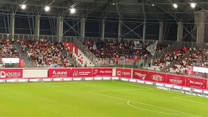 Războiul galeriilor la Sepsi - FCSB. Gazdele s-au aprins imediat: „Ria, Ria, Ungaria!”
