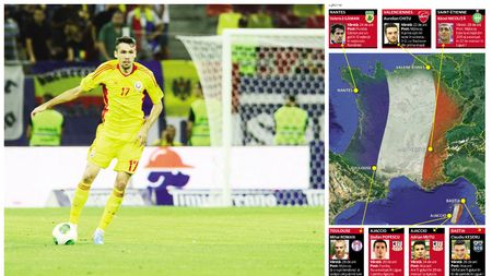 Românii "ocupă" Franța! Încă un transfer în Ligue 1: Găman, lângă Mutu, Keseru și Nicoliță! Dinu Gheorghe: "Au venit să-l vadă de două ori"