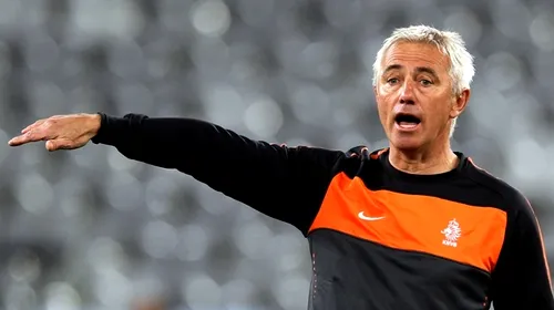 Van Marwijk: A fost cel mai slab meci al nostru