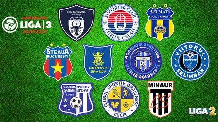 Liga 3 s-a încheiat, ele sunt cele 10 campioane ale ediției 2020/2021. Cele 10 meciuri de baraj pentru promovarea în Liga 2