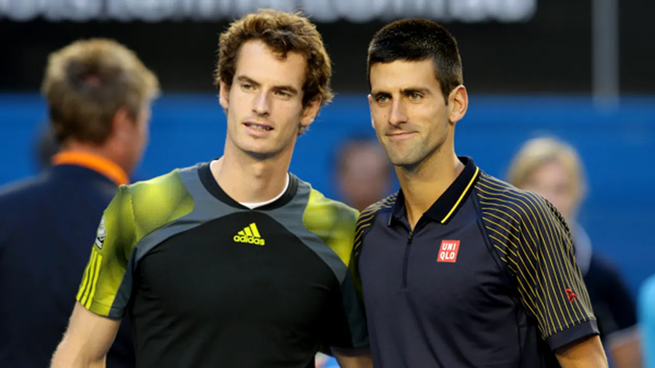 Blockbuster în finală la Miami: Djokovic vs Murray, într-o reeditare a semifinalei de acum două săptămâni, de la Indian Wells