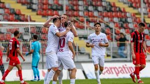 Rapid și Astra au remizat la Giurgiu, într-un amical desfășurat în condiții stricte din cauza pandemiei. Ambele echipe au condus câte o dată