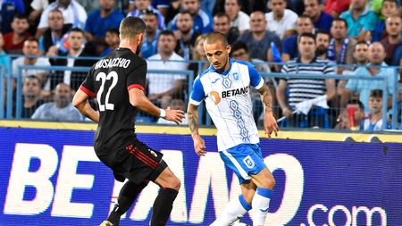 Mitriță, omul marilor ratări în dubla cu AC Milan: "La primul meci am dat plasat, la meciul acesta am zis să dau tare... Îmi pare rău că am ratat"