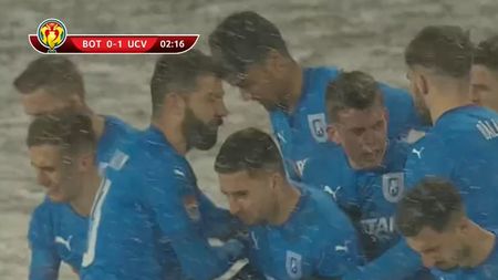 Marinos Ouzounidis, debut fantastic la Craiova! Oltenii au marcat după doar trei minute la Botoșani, în Cupa României | VIDEO