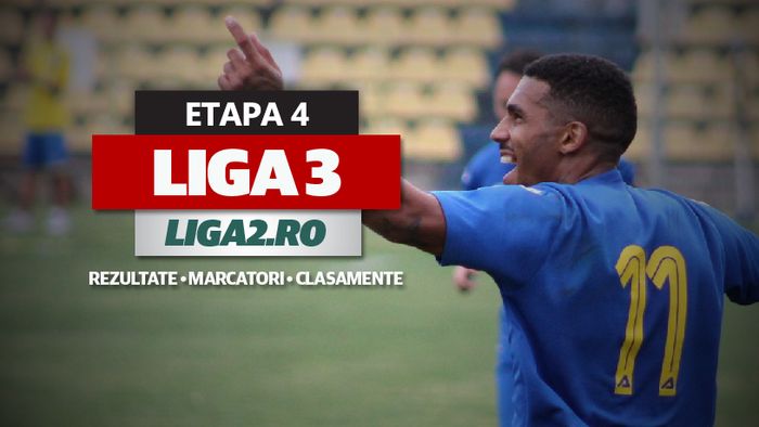 Liga 3, rezultate etapa 4 | Astra, demolată de CS Dinamo. Goluri cu nemiluita în Corvinul - Sănătatea. Brăila a fost din nou umilită, Dunărea Călărași  a fost egala Farului 2