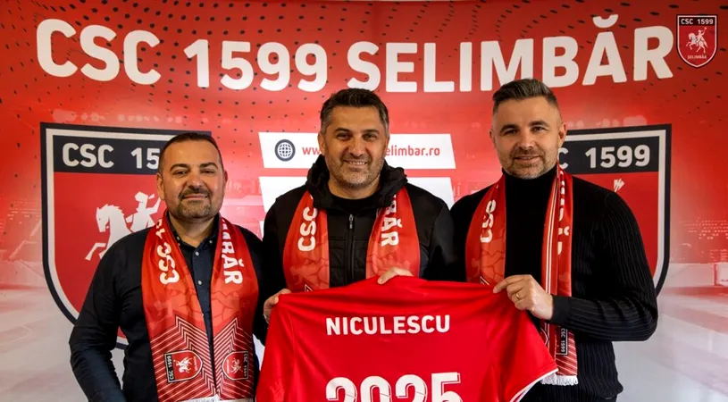 Președintele CSC Șelimbăr, despre situația lui Claudiu Niculescu: ”Poate să plece când vrea.” Clubul a ales stadionul unde organizează ultimele două jocuri din sezonul regular