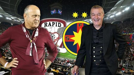 „Vă simțiți ca șobolanii! E dezavantaj că Rapid - FCSB se joacă pe Arena Națională” versus „Vezi că vorbești despre campioana României”. Contre între doi foști jucători ai echipei lui Gigi Becali. EXCLUSIV