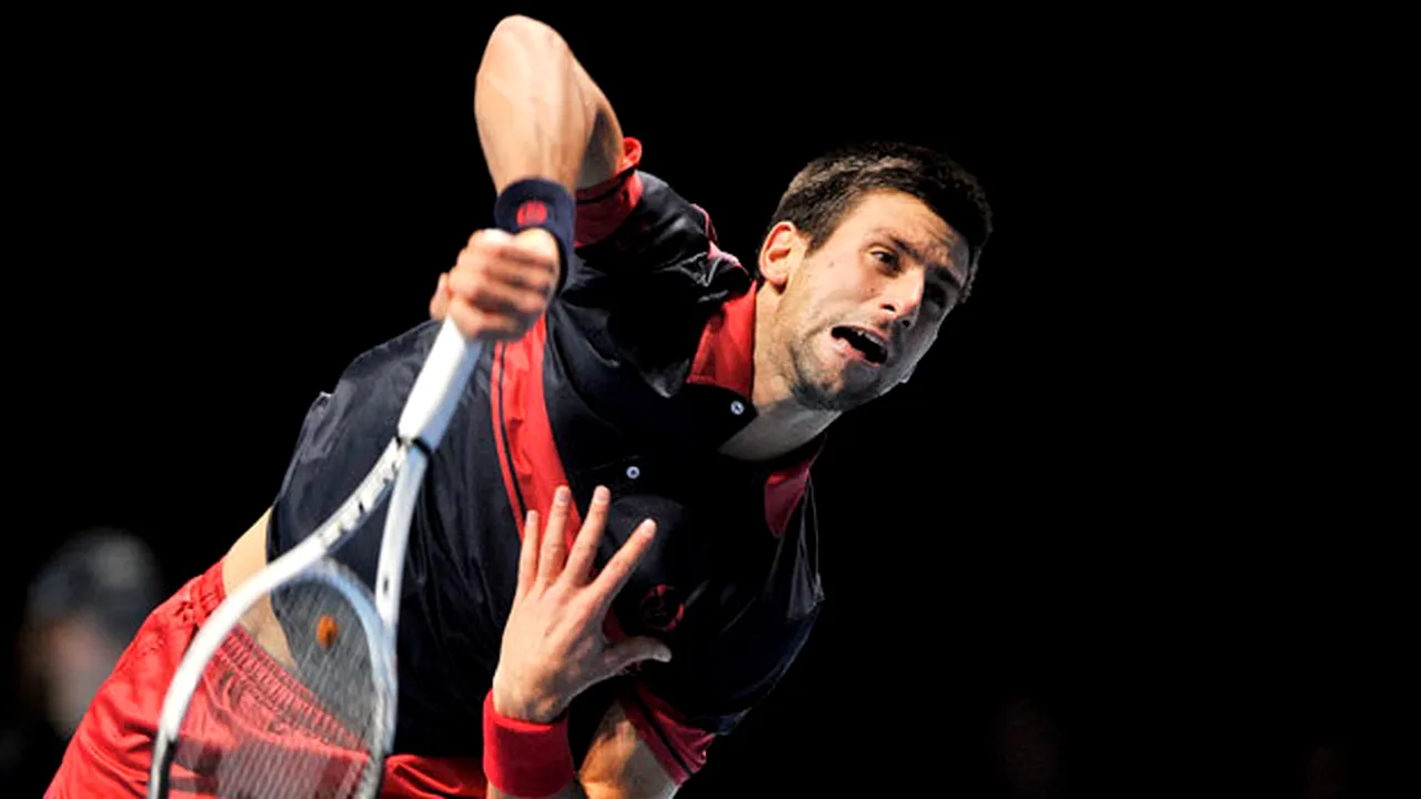 Djokovici s-a calificat în semifinalele Turneului Campionilor