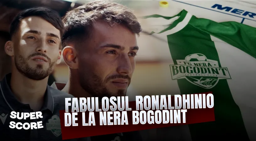Ronaldhinio din Liga 3! Povestea fabuloasă a lui Ronaldhinio Stoia de la Nera Bogodinț (P)