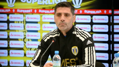 Florin Pîrvu, antrenorul echipei Petrolul, aștepta mai mult de la meciul cu U Cluj: „Nu vreau să fiu lipsit de modestie”