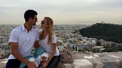 Novak Djokovic a anunțat pe Twitter că va deveni tată pentru prima oară